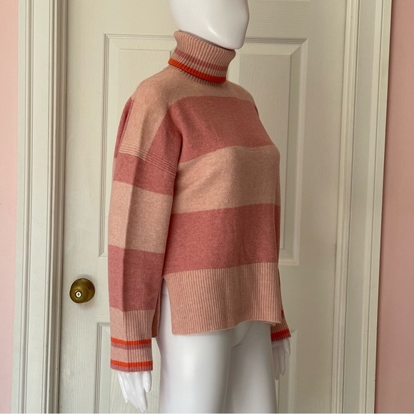 J.Crew Striped turtleneck sweater in Supersoft yarn - Picture 2 of 10